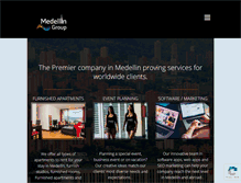 Tablet Screenshot of medellingroup.com